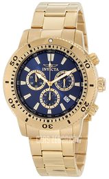 Invicta Specialty Niebieski/Stal w odcieniu złota Ø45 mm 10359