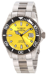 Invicta Pro Diver Żółty/Stal Ø43 mm 10495