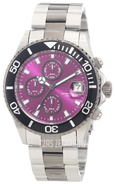 Invicta Pro Diver Purpurowy/Stal Ø43 mm 10502