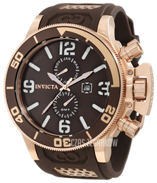Invicta Corduba Brązowy/Pozlacana Ø53 mm 10506