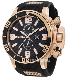 Invicta Corduba Czarny/Pozlacana Ø53 mm 10507
