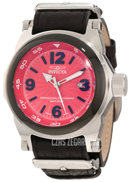 Invicta Force Czerwony/Skóra Ø53 mm 10519