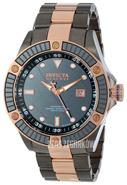 Invicta Pro Diver Szary/Stal w kolorze różowego złota Ø47 mm 10615