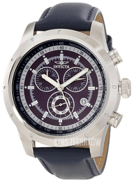 Invicta Specialty Niebieski/Skóra Ø45 mm 10687