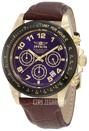 Invicta Speedway Purpurowy/Skóra Ø43 mm 10710