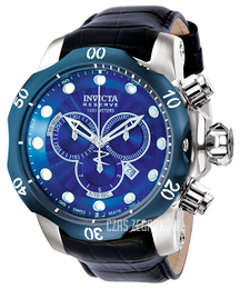Invicta Venom Niebieski/Skóra Ø54 mm 10780