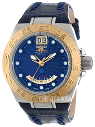 Invicta Subaqua Niebieski/Skóra Ø45 mm 10877