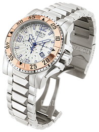 Invicta Excursion Srebrny/Stal Ø50 mm 10891