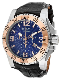 Invicta Excursion Niebieski/Skóra Ø50 mm 10900