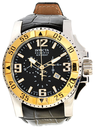 Invicta Excursion Czarny/Skóra Ø50 mm 10904