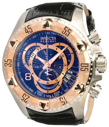 Invicta Excursion Niebieski/Skóra Ø52 mm 11012