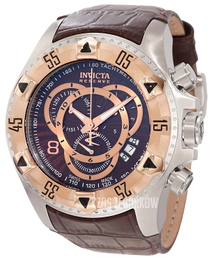 Invicta Excursion Brązowy/Skóra Ø52 mm 11014