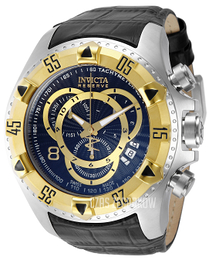 Invicta Excursion Czarny/Skóra Ø52 mm 11016