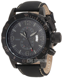 Invicta Corduba Czarny/Skóra Ø52 mm 11179