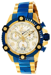 Invicta Reserve Biały/Stal w odcieniu złota Ø48 mm 11182
