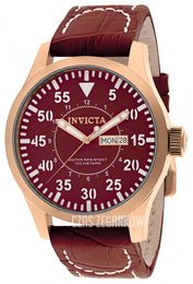 Invicta Specialty Czerwony/Skóra Ø48 mm 11198