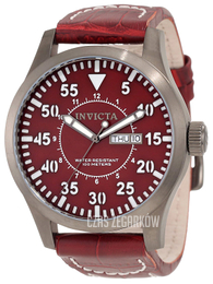 Invicta Specialty Czerwony/Skóra Ø48 mm 11203