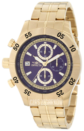 Invicta Specialty Niebieski/Stal w odcieniu złota Ø45 mm 11276