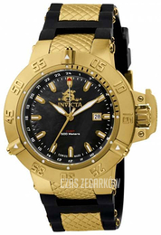 Invicta Subaqua Czarny/Stal w odcieniu złota Ø50 mm 1149