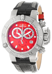 Invicta Subaqua Czerwony/Skóra Ø42 mm 11620