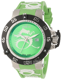 Invicta Subaqua Zielony/Guma Ø50 mm 11638