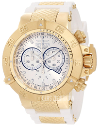Invicta Subaqua Srebrny/Stal w odcieniu złota Ø50 mm 11835