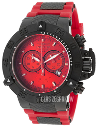 Invicta Subaqua Czerwony/Stal Ø50 mm 11842
