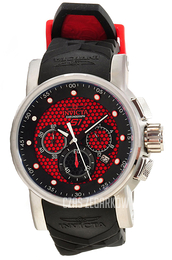 Invicta S1 Rally Czerwony/Guma Ø48 mm 12137