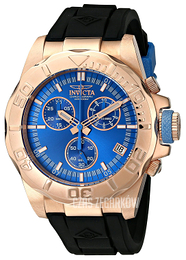 Invicta Pro Diver Niebieski/Guma Ø44 mm 12158