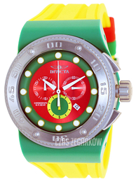 Invicta Akula Czerwony/Guma Ø54 mm 12323