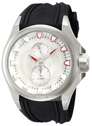 Invicta S1 Rally Srebrny/Guma Ø51 mm 12338