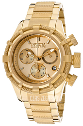 Invicta Bolt Żółte złoto/Stal w odcieniu złota Ø40 mm 12461