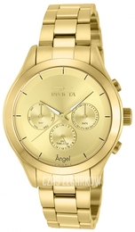 Invicta Angel Żółte złoto/Stal w odcieniu złota Ø40 mm 12466