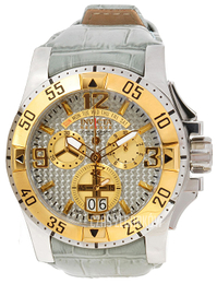 Invicta Excursion Szary/Skóra Ø50 mm 12482