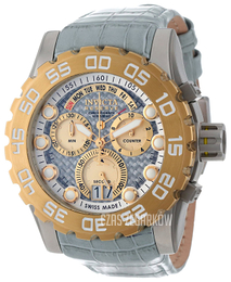 Invicta Reserve Srebrny/Skóra Ø52 mm 12484