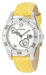 Invicta Pro Diver Srebrny/Skóra Ø38 mm 12511