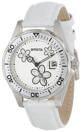 Invicta Pro Diver Srebrny/Skóra Ø38 mm 12512