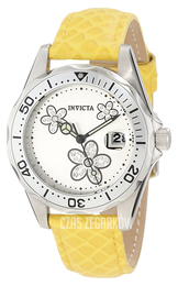Invicta Pro Diver Srebrny/Skóra Ø38 mm 12514