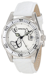 Invicta Pro Diver Srebrny/Skóra Ø38 mm 12515