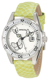 Invicta Pro Diver Srebrny/Skóra Ø38 mm 12516
