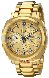Invicta Reserve Żółte złoto/Stal w odcieniu złota Ø52 mm 12701
