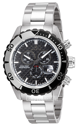 Invicta Pro Diver Czarny/Stal Ø43 mm 12860
