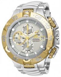 Invicta Subaqua Srebrny/Stal Ø50 mm 12862