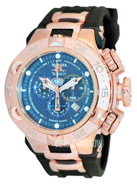 Invicta Subaqua Noma Niebieski/Stal w kolorze różowego złota Ø50 mm 12883