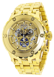 Invicta Subaqua Żółte złoto/Stal w odcieniu złota Ø52 mm 12909