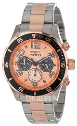 Invicta Pro Diver Różowe złoto/Stal w kolorze różowego złota Ø45 mm 12913