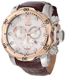 Invicta Jason Taylor Srebrny/Skóra Ø51 mm 12961