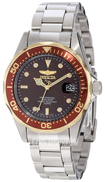 Invicta Pro Diver Brązowy/Stal Ø38 mm 12979