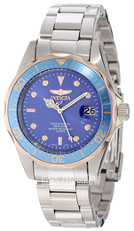Invicta Pro Diver Niebieski/Stal Ø38 mm 12981