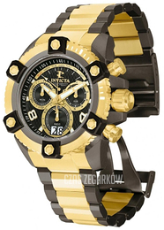 Invicta Arsenal Czarny/Stal w odcieniu złota Ø52 mm 12983